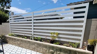 How to Build a 4k Privacy Fence