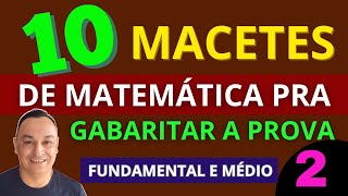 PARTE 2 DE 2. JUROS SIMPLES, PROBABILIDADE, PERÍMETRO, RAZÃO... O QUE TODO CONCURSEIRO DEVE SABER.