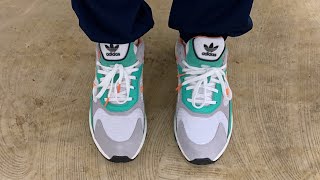 Adidas TRESC Run #adidas #boost #white #green #orange