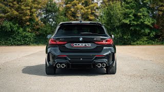 BMW M135i (F40) Quad Exit Loud Venom Box Delete Cobra Sport Performance Exhaust (GPF-Back)