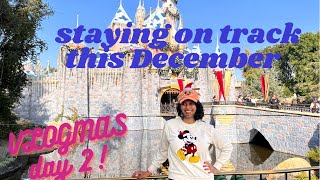 Snacks, proposals, weight loss motivation, oh my! | Vlogmas day 2 2021 | Disneyland vlog