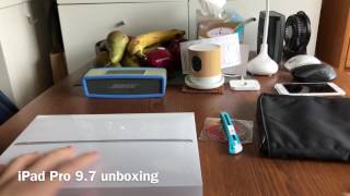 iPad Pro 9.7 unboxing (space grey 128GB WIFI)