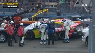 JUSTIN ALLGAIER HARD HIT CRASH - 2024 HYVEE PERKS 250 NASCAR XFINITY SERIES AT IOWA