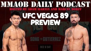 UFC Vegas 83: Song vs. Gutierrez Preview MMAOB Daily Podcast For December 4th