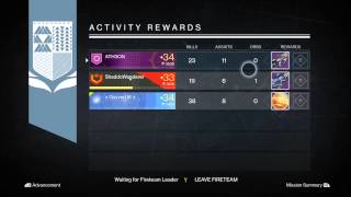 Destiny NIGHTFALL REWARDS X3