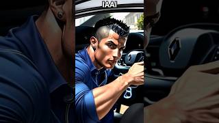 Cr7 driving Renault!