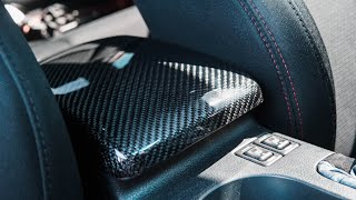 Carbon Fiber Arm Rest For 2015+ WRX/STI!