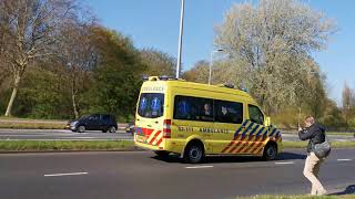 *WAIL* A1 Otaris Ambulance 02-111 Leeuwarden met spoed naar een melding