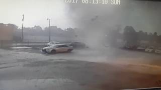 Tornado Forming In Lafayette Parking Lot