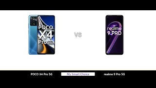 POCO X4 Pro 5G VS realme 9 Pro 5G | My Smart Choice