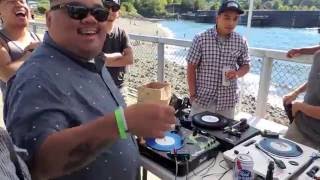 D'Lemma's Dj Gig Vlog. July Skratcher Portablist NW meet. Scratching and beaches!