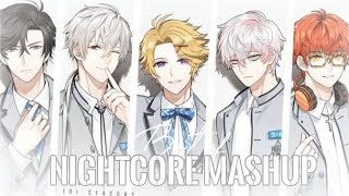 【Nightcore】↬ Call Me Maybe ✘ Payphone ✘ Wide Awake ✘ Starships||AMV||Rope木村