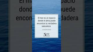 Frase inspiradora sobre el mar