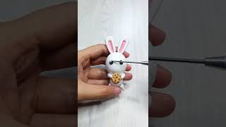 Cookie Rabbit Clay Art | Clay videos #shorts