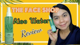 The Face Shop Aloe Water Mist Review