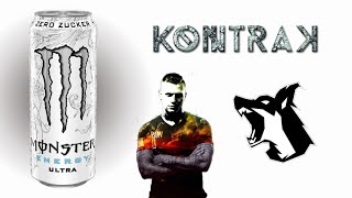 Monster Energy Ultra White | Kontra K PROMO!!! 🤍🔥{SKU: 0322 🇩🇪}