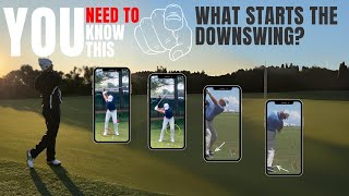 WHAT STARTS THE DOWNSWING? YOU REALLY NEED THE RIGHT IDEA! | DOWNSWING FIX | GOLF HONG KONG