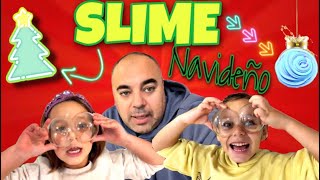 SLIME NAVIDEÑO para decorar las BOLAS del árbol Wakete Vlogs #slime #vlogsmas #slimenavideño #vlogs