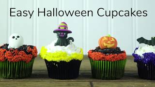 How to Make Easy Halloween Cupcakes | Sneak Peak | Global Sugar Art