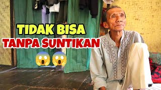 Hidup Sebatang Kara !! Kisah Pilu Kakek Penderita Penyakit Kulit Di Pedesaan Sunda