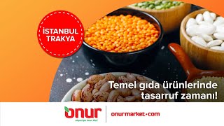 Temel Gıda Ürünleri Onur'da