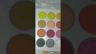 Water Colour Cake🎨 Unboxing ||#youtubeshorts #stationary #viral