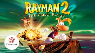 Rayman 2 The Great Escape | Dreamcast - Retrotink - Gameplay 4K