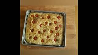 RICETTA FACILE! FOCACCIA BARESE IMPASTO PRONTO IN 5 MINUTI!