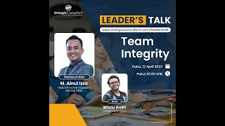 Leader's Talk: Team Integrity