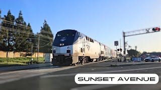 Coast Starlight 11 passing through Sunset avenue 4/6/24