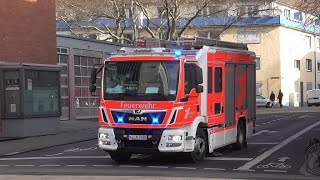 [NEUE HLF GENERATION] Einsatzfahrten Neues HLF1 der Kölner Feuerwache 1