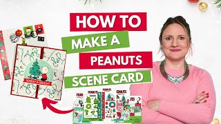 How To Make a Peanuts Christmas Scene Card with Sam Calcott