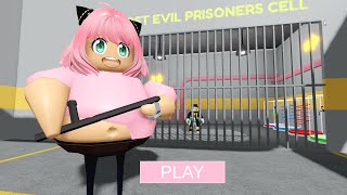 ANYA PRISON RUN OBBY FIRST PERSON!