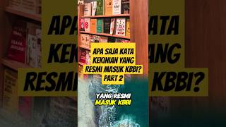 Apa saja kata kekinian yang resmi masuk KBBI? Part 2 #shorts #feedshorts