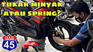 HOLD DULU TUKAR SPRING NVX155!!!! | MODIFIKASI TIP