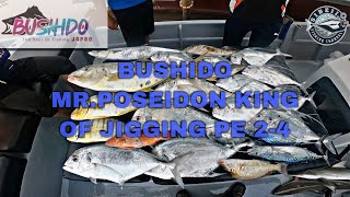 BUSHIDO MR.POSEIDON KING OF JIGGING PE 2-4