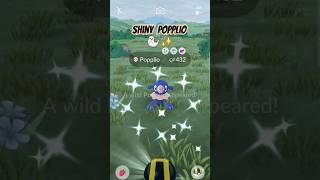 SHINY POPPLIO debuts in Pokémon Go! 🦭✨️ #pokemongo #shorts #shiny (👍 & Subscribe for more shorts!)