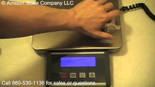 Amston Scales CSS 440 LB Scale Counting Function