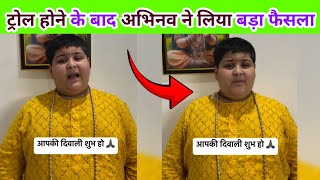 Abhinav Arora emotional video on Diwali || Abhinav arora 🥺