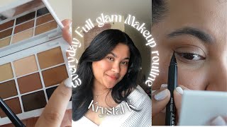 My everyday full-glam makeup routine