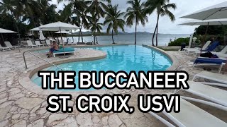 Walking Through The Pool, Beach And Entrance To The Buccaneer Resort In St. Croix