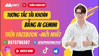 Tương Tác Tài Khoản Facebook Bằng AI Gemini Miễn Phí