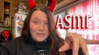 ASMR | Doing my Halloween Makeup | Devil ❤️