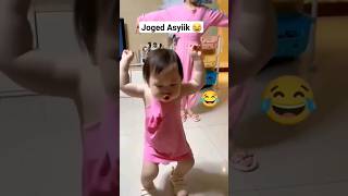 Bayi joged lucu 😂 #bayijoged #bayijoget #bayilucu #cutebaby #shorts