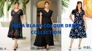 NELA BLACK COLOUR DRESS COLLECTION | නෙලා කළු පාට ගවුම් විලාසිතා |