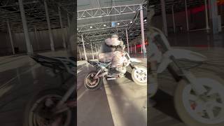 Солнечный дрифт в январе!!!#pitbike #питбайк