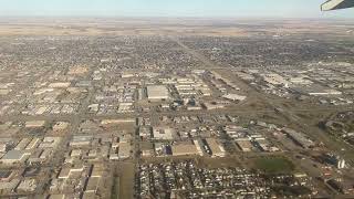 Taking off from Calgary International Airport in October 2023