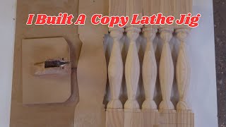 When You Don't Have A Copy Lathe, You Make One!!