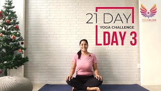 Yoga  for Strength & Stillness  | 21 Day Yoga Challenge | Day-3