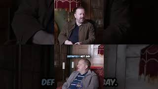 " I know you're I'm not gonna laugh face now!!"🤣😂🤣 - Ricky Gervais AfterLife Bloopers #shorts